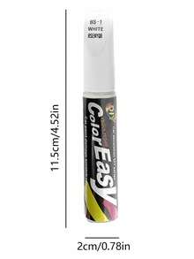 1pc Automotive White Touch Up Paint Pen For Scratch Repair - White - View 5