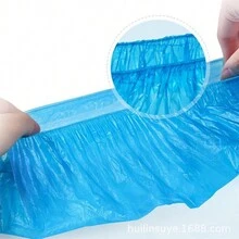 50-100 件鞋套 - 一次性卫生靴套，适用于家庭、建筑、工作场所、室内地毯地板保护 - Blue - 50pc - 查看 5