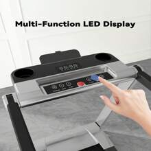 Folding Treadmill With Incline, 3.5HP Foldable Treadmills With 350 LBS Weight Capacity For Home Room, Compact Portable Treadmill For Small Space Walking Jogging Running