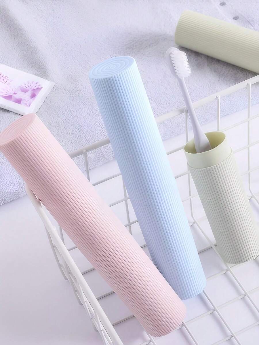 Travel Toothbrush Case, Portable Toothbrush Holder, Bathroom Essentials For Outdoor Travel And Home Use