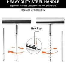 28Pcs Emergency Tyre Repair Kit Heavy Duty Car Tire Vehicle Puncture Wheel Plug - Blue - View 6