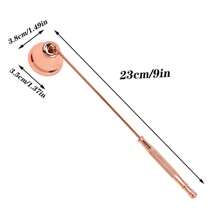 Stainless Steel Candle Accessory Set,Candle Wick Trimmer Cutter+Candle Snuffer Extinguisher+Wick Dipper+Storage Tray+Gift Package For Candle Lover (Multicolor) The Product Has Some Scratches &Chromatic Aberration - Multicolor - View 39