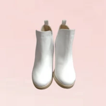 White Lilac Lombardo Women's Ankle Boots. - 白色 - 查看 2