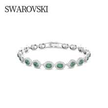 Swarovski ANGELIC:BRACELET EMRD/CRY/RHS M 5646735