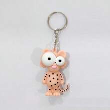 1/4/8 piezas Llaveros de animales de ojos grandes, apropiados para obsequios de fiesta, regalos festivos, regalos de regreso a clases - Multicolor - Ver 14