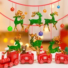 3 Khuôn Nhựa Giáng Sinh Hình Nai Sừng Tấm Với 10 Chuỗi Hạt, Đồ Trang Trí Giáng Sinh Khuôn Nhựa Hình Nai Khuôn Silicon Cho Đúc Nhựa Epoxy Khuôn Giáng Sinh Tự Làm Móc Khóa Trang Trí - Nhiều màu - Xem 3