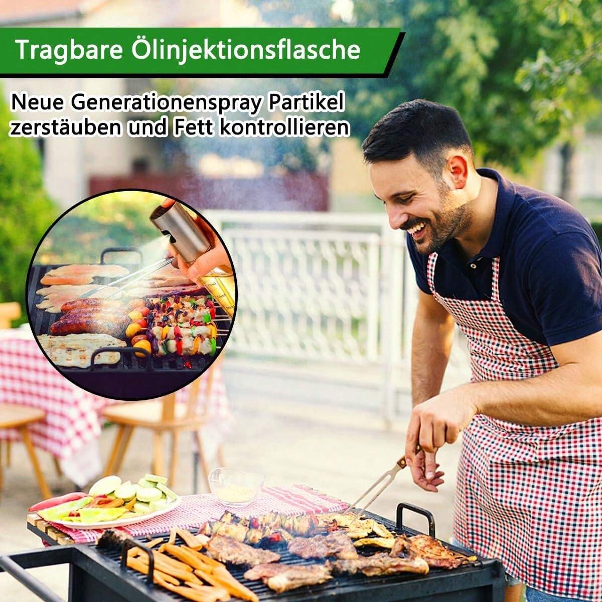 Oil Sprayer For Cooking, 2 Packs Upgraded Olive Oil Spray Bottle Mister