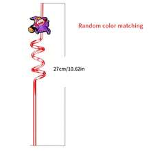 Halloween Decoration 2pcs Halloween Party Straws, Reusable Cartoon Ghost Design Plastic Straws, Party Decorations - Halloween Straws - View 11