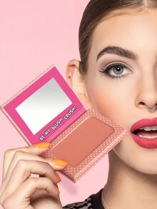 Misslyn Phấn má hồng Treat Me, chất phấn mịn như lụa, có thể dùng lì hoặc lấp lánh, làm sáng da, có gương tích hợp, tạo hiệu ứng lì tự nhiên, màu sắc lâu trôi, nhẹ và dễ tán, lý tưởng cho tiệc tùng, đi biển, du lịch, nghỉ mát, cắm trại, món quà hoàn hảo cho các cô gái sành điệu. - 48 BE MY BLUSH CRUSH! - Xem 9