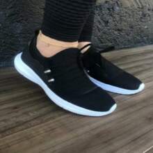 Women's Two-Tone Training Gym Sneakers, Super Light And Comfortable, Various Colors On - NUDE VÀ TRẮNG - Xem 3