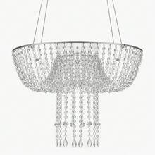 WANLECY 60CM Acrylic Swing Cake Rack Stunning Sparkling Chandelier Stand Suspended Cake - Clear - View 8