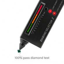 一颗 100% 莫桑石 绿色 D 色阿斯切切割 VVS1 莫桑石裸石，附有 GRA 证书 - 綠色 - 查看 4