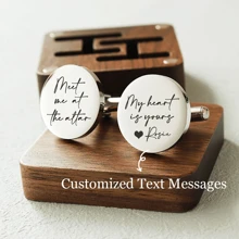 Regalo, Gemelli Personalizzati Su Misura, Regalo di Matrimonio Della Figlia Per Il Padre, Gemelli Di Matrimonio "Per Sempre La Tua Bambina" Personalizzati Con Incisione Per Testimoni, Sposo, Testimone D''Onore, Regali Di Gemelli, Gemelli Di Matrimonio, Gemelli Di Matrimonio Personalizzati Come Bomboniere, Matrimonio