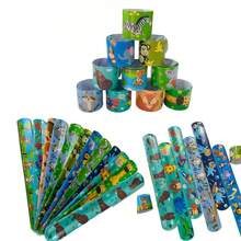 12 chiếc vòng tay Giáng sinh hình chữ thập, hình ông già Noel, hình tuần lộc, hình ông già Noel, trang trí tiệc cho trẻ em, hình động vật kỷ Jura, thước kẻ. - Nhiều màu - Xem 5