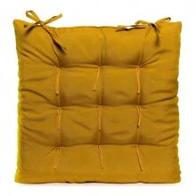 Plain Oxford Futon Seat Kit 40cmx40cm 6 Pieces - 芥末 - 查看 2