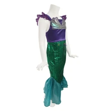 Costume Princess Scales Dress Mermaid Costume For Girls