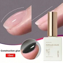 XEIJAYI 1pc 15ml Rubber Thick Base Gel Top Reinforcement Gel Transparent Nail Prep Soak Off UV LED Nail Varnish Function Gel