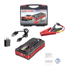 99800mah Car Jump Starter Pack 12V Booster Power Bank USB Battery Charger - Red - View 3