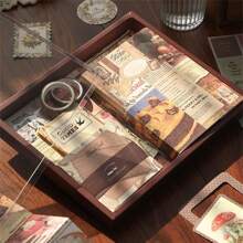 Stationery Gift Box Set With Vintage Style, Warm Series, Ideal For Office, Students single Style - Multicolor - View 5