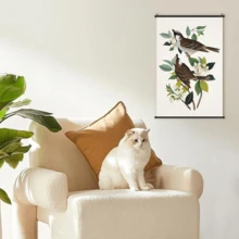 Custom Poster Hangs A Picture,Contains Canvas, Scroll, Two Hooks,Vibrant Wall Decor For Bedroom, Dorm, Apartment, Living Room, And Picnic - Personalized Home Decoration,Halloween Decoration, Christmas Decoration, Door Hanging Decoration - Multicolor - View 5