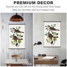 Custom Poster Hangs A Picture,Contains Canvas, Scroll, Two Hooks,Vibrant Wall Decor For Bedroom, Dorm, Apartment, Living Room, And Picnic - Personalized Home Decoration,Halloween Decoration, Christmas Decoration, Door Hanging Decoration - Multicolor - View 3