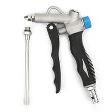 Industrial Air Duster Adjustable Pneumatic Dust Blow Gun Handheld Compressor Cleaning Tool G1/4in - Silver - View 3