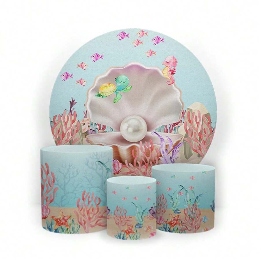 Party Panel 1.50 X 1.50 + Standard Cylinder Cover Trio Various Themes 3 - 殼牌 REF1167GAB - 查看 1