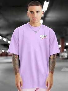 Camiseta Estampada Frente e Costas HOLLOW MOON 100% Algodão JPJ1