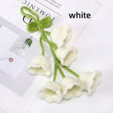 Easypie Selection 1 件编织花朵设计汽车挂件，铃兰吊坠，ins 羊毛花朵钩针钥匙扣包挂兰花铃兰，手工编织铃兰吊坠，可爱漂亮，适合女孩的汽车挂件，送给朋友的最佳礼物，毕业礼物，返校礼物，圣诞节装饰，情人节礼物，送给妈妈和爸爸的礼物，万圣节，感恩节，个性化礼物，生日礼物，新年礼物 - 鈴蘭花掛飾 - 查看 11