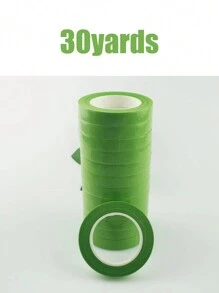 1/2" Wide Floral Tapes, Self-Adhesive Garden Tape For Bouquets, Stems, Pistils Wrap, Floral Shop Diy Handicrafts Supplies, Wedding Decoration And Packaging, Floral Crafts Supply,Wedding Bouquet,Dark Green,Light Green,Grass Green,Dark Brown,Christmas Decorations, Halloween Decorations,Home, Office, And Garden Decorations,Festival - Multicolor - View 19