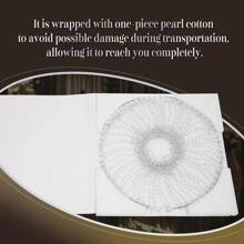 WANLECY 60CM Acrylic Swing Cake Rack Stunning Sparkling Chandelier Stand Suspended Cake - Clear - View 11