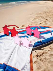 3 件心形眼镜心形派对眼镜可爱趣味彩色狂欢派对眼镜派对礼物透明糖果色无框派对心形眼镜， - 彩色 - 查看 20