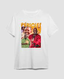 Basic Vintage T-Shirt Pericles Singer  Pagode Show Pagodeiro - trắng - Xem 3