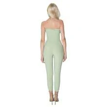 Palazzo Elegante De Moda Casual Para Mujer Formal - Caqui - Ver 3