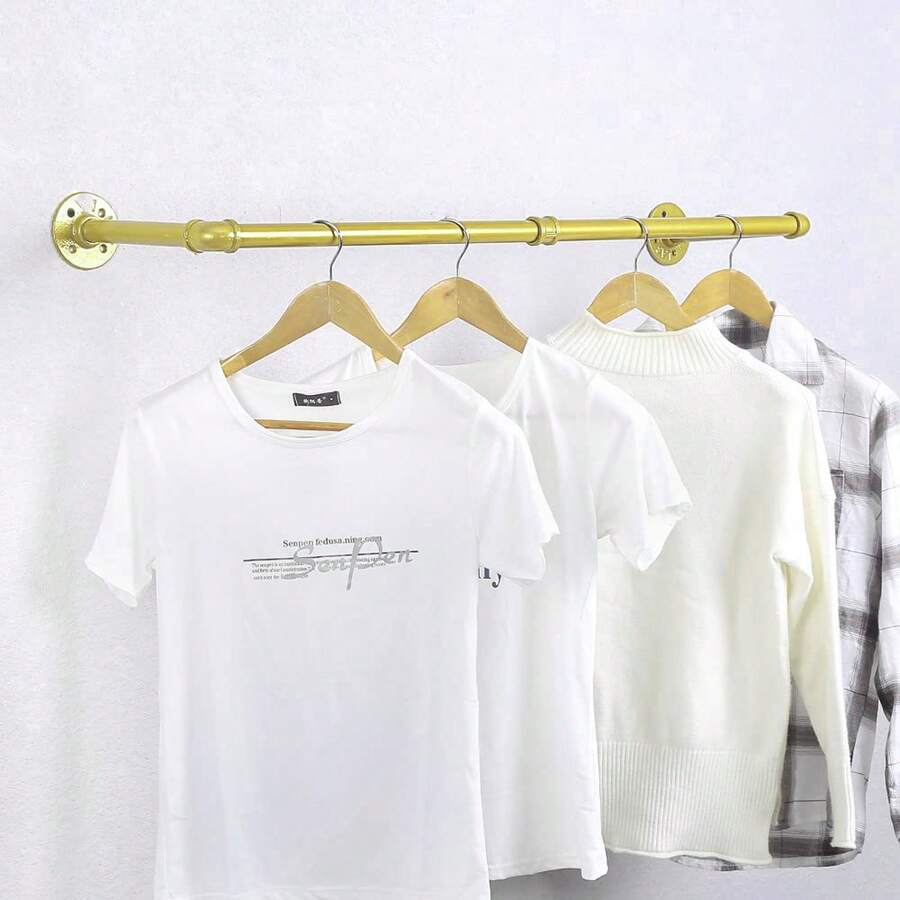 106cm WallMounted Clothes Drying Rack, Heavy Duty Steel Garment