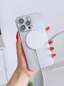 Iphone 16 磁性手机壳兼容 iPhone 15/15Pro/15Plus/15Promax - 銀色 - 查看 2