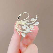 1pc Elegant Swan Brooch Suitable For Daily Wear For Women Dress Accessories Pin For Clothes Bag Charm School Office Accessories Shirts Jacket Jewelry Christmas Halloween Clothes Pin Funny Cute Teacher Gifts Costume Accessories Bag Charms