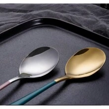 Thép không gỉ Hàn Quốc Bộ dao kéo , 2 Miếng Cái thìa Đũa Bộ Hoặc 3pcs Cái thìa Bộ Đối với Sinh viên , Với Có thể mang đi Hộp trữ , In A Qủa tặng Bộ Là , Gương Đánh bóng , Một miếng Đúc , Và Dễ Đến Lau sạch Với Thép không gỉ Chất liệu Và Nhiều Chế tạo Của Thép không gỉ 304 , Là Thuận tiện Và Thực tế Đến - Bạch kim - Xem 10