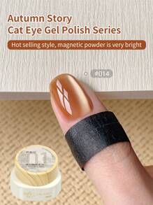 annies 12克秋日故事猫咪磁性凝胶指甲油闪亮玻璃珠猫眼凝胶16色套装可卸UV凝胶美甲美甲1件/16片装 - 彩色 - 查看 24