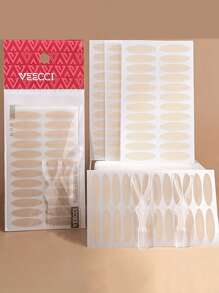 48 piezas/paquete Cinta invisible para párpado doble, pegatina autoadhesiva invisible y sin costuras, resistente al agua y transpirable, para párpado único desigual y ojos hinchados, moldeador de ojos de encaje natural para hombres y mujeres, maquillaje, decoración de habitación, tocador, viaje, dormitorio, accesorios de maquillaje, regalos, regalos para mujeres, regalos de Navidad, sorteos, viaje, cosas baratas, artículos esenciales de viaje - Multicolor - Ver 2