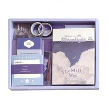 Stationery Gift Box Set With Vintage Style, Warm Series, Ideal For Office, Students single Style - Multicolor - View 1