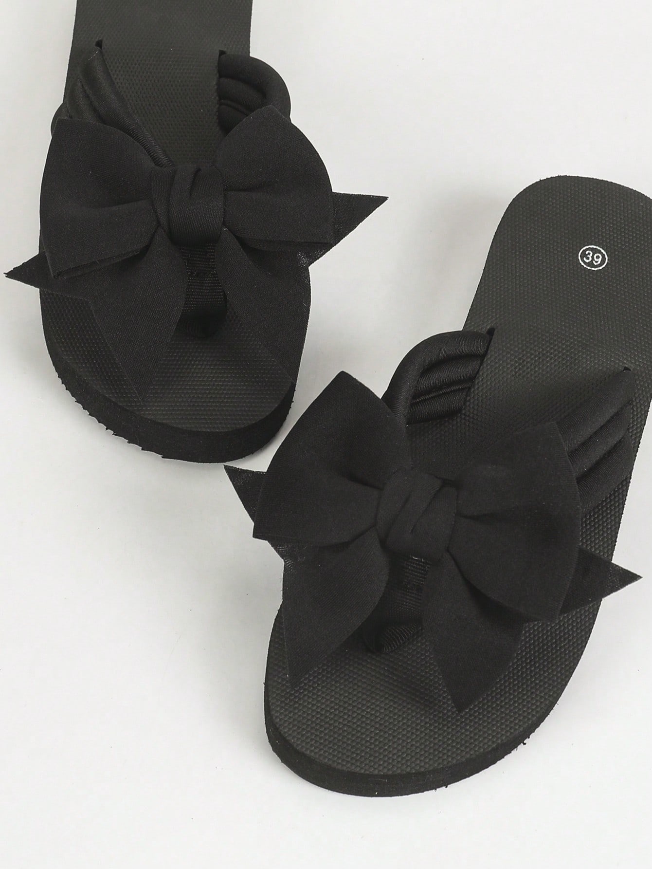 شبشب سيدات بفيونكة، صنادل للصيف للخارج بموضة، صناد...