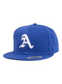 1 pieza, Unisex, Gorra de béisbol con bordado en 3D de letra gótica A, se adapta a juegos de béisbol, baloncesto, otoño, estilo deportivo, años 90, colores brillantes, visera plana, para hombres y mujeres, gorra deportiva hip-hop, ajustable, protección solar casual para primavera y otoño, viajes, fiestas y playa, ideal para regalos - color sólido - Ver 17
