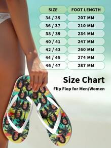 Customized 3D Printed Men Non-Slip Durable Lightweight Flip Flops, Couples Slippers Suitable For Indoor & Outdoor, Garden Wear - White - View 6