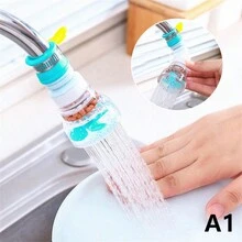 1pc New Home Tap Water Faucet Filter Purifier Multi-Layer Silt Strainer Clarifier Cleaner Device Saving Home Kitchen Bathroom Accessories - Faucet Filter - View 5