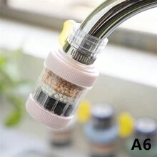 1pc New Home Tap Water Faucet Filter Purifier Multi-Layer Silt Strainer Clarifier Cleaner Device Saving Home Kitchen Bathroom Accessories - Faucet Filter - View 10