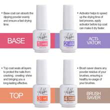 Aikker 20 Colours Dip Powder Nail Kit Glittery Blue Green Mermaid Style Neon Purple Dipping Powder And Liquid Set With Base Top Coat Activator And Recycle Tray Starter Kit Nail Art Manicure AK39