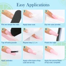 Aikker 20 Colours Dip Powder Nail Kit Glittery Blue Green Mermaid Style Neon Purple Dipping Powder And Liquid Set With Base Top Coat Activator And Recycle Tray Starter Kit Nail Art Manicure AK39