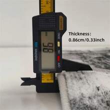 1 pieza Alfombra pasillo impermeable de imitación lana, felpudo no deslizante para pasillo, pasillo, entrada, uso doméstico