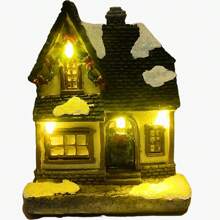 Christmas House Christmas Scene With Light Ornament Decoration - Nhiều màu - Xem 7